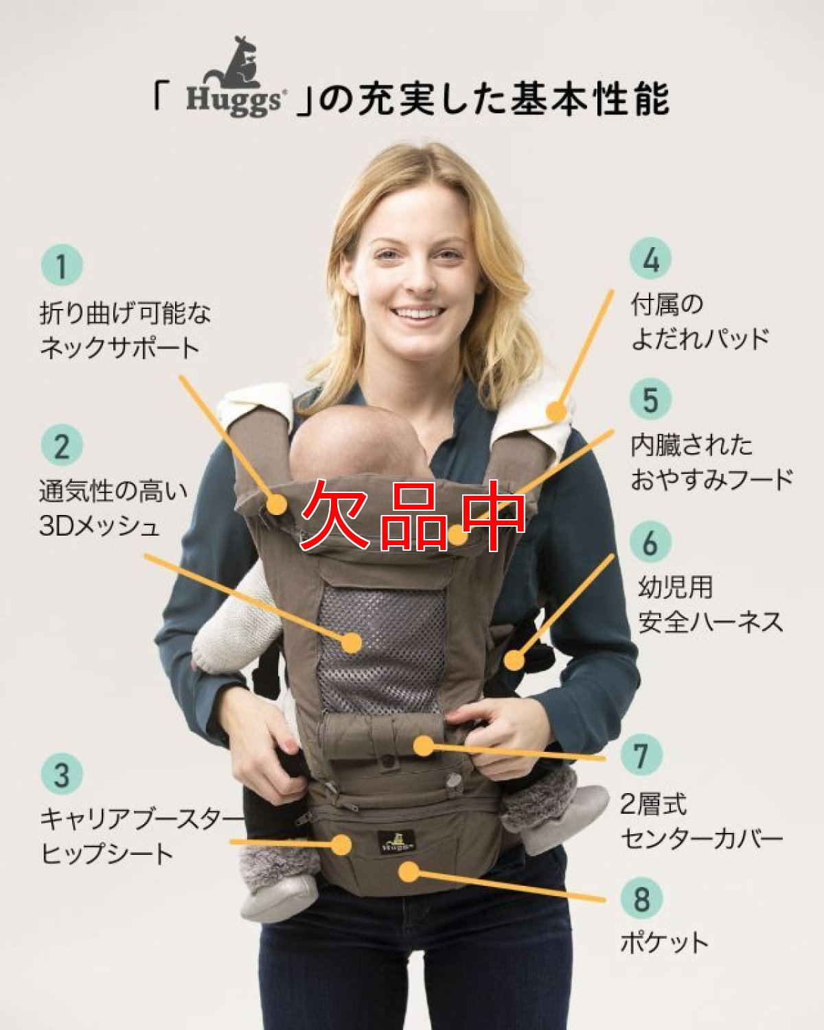 画像10: 【先着30名様 40％off】【Huggs】チャコールグレー (10)