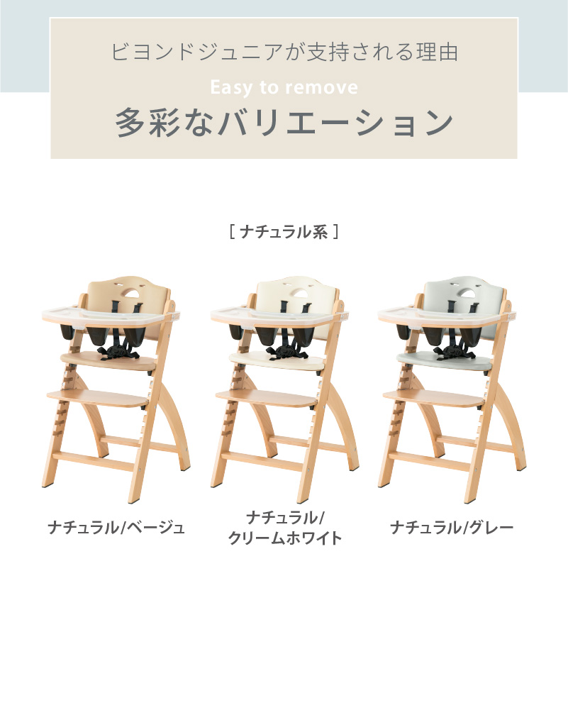 アウトレット品】 ビヨンドジュニア ベビーチェア ハイチェア 買い足し